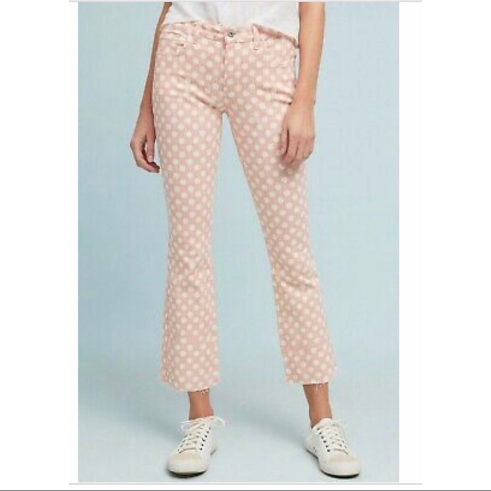 Anthropologie Pilou & the Letterpress Cropped Jean